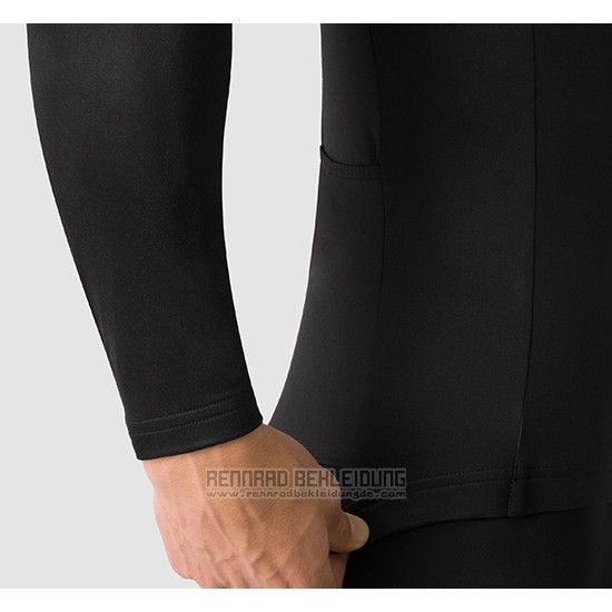 2019 Fahrradbekleidung La Passione Grun Wei Shwarz Trikot Langarm und Tragerhose